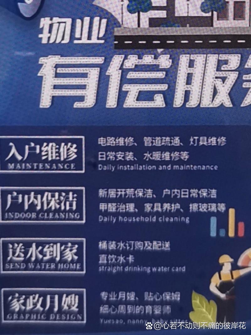 费解啊,收物业费时屋内屋外全部收,毫不含糊,可是屋内有需要物业服务